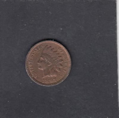Beschrijving: 1 Cent INDIAN